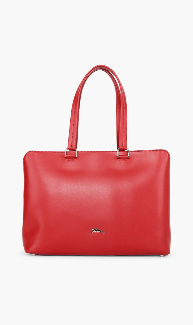 

Longchamp Soft Leather Large Tote Bag