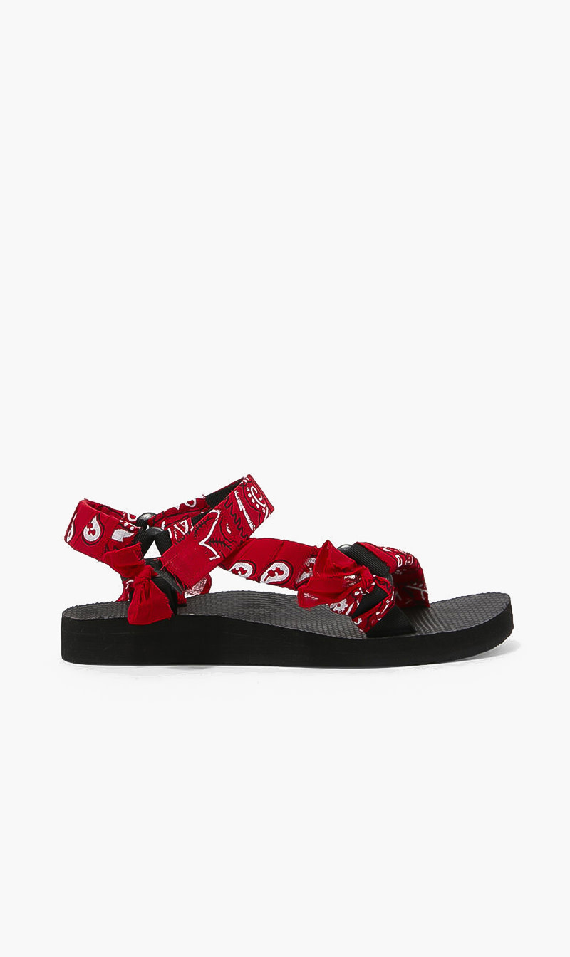 

Trekky Sandals, Red