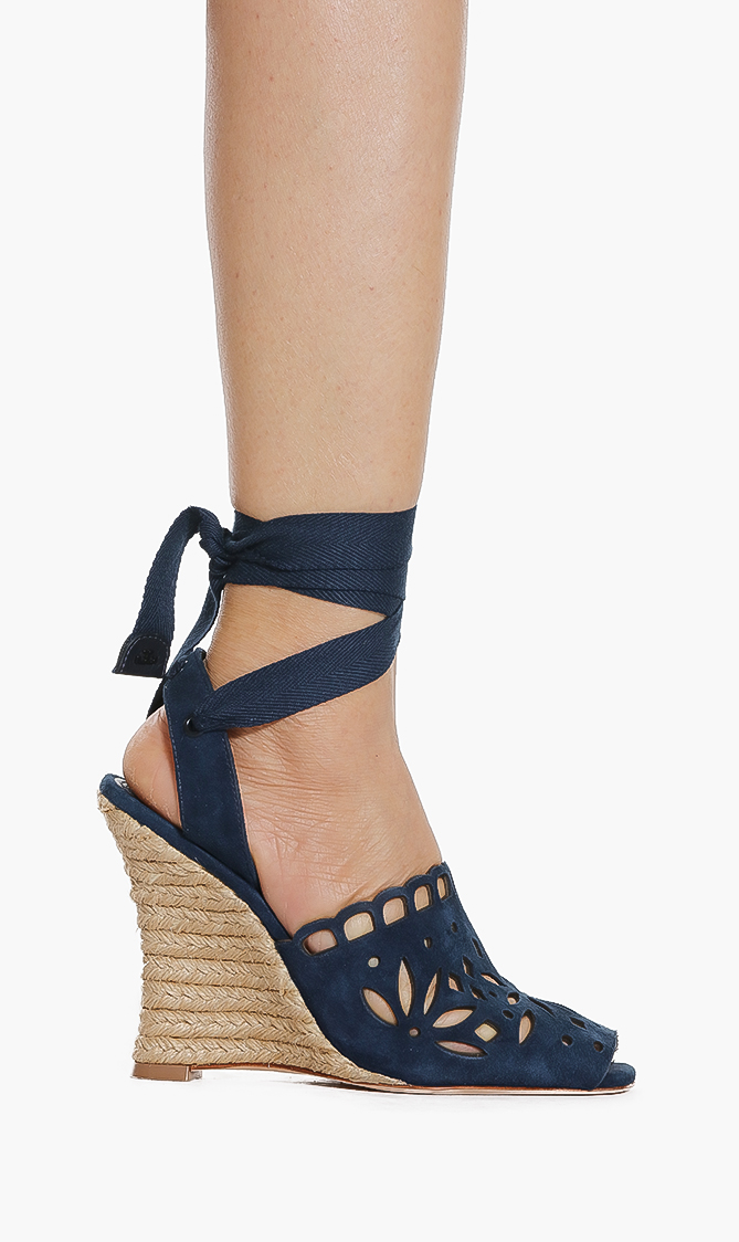 

Tory Burch Lace-up Wedge Sandals