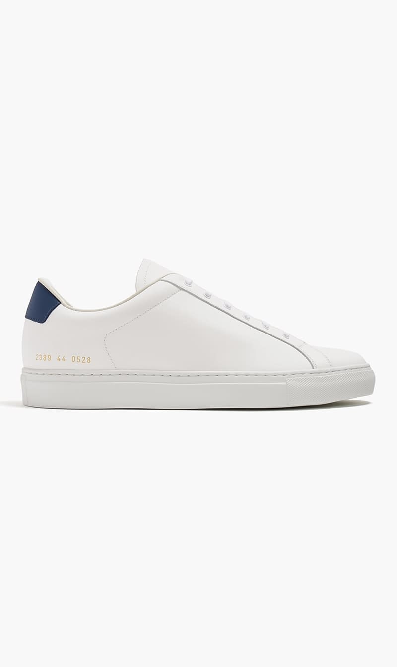 

Common Projects White Retro Classic for Men | The Deal Outlet