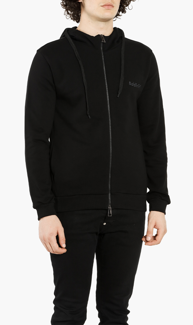 

Embroidered Logo Hooded Sweatshirt