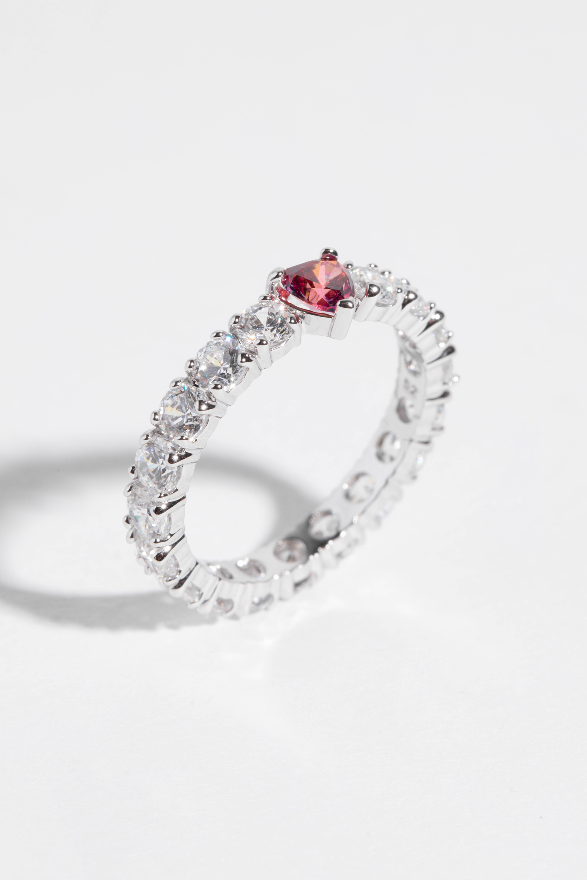

Swarovski Love Silver Ring, 52mm