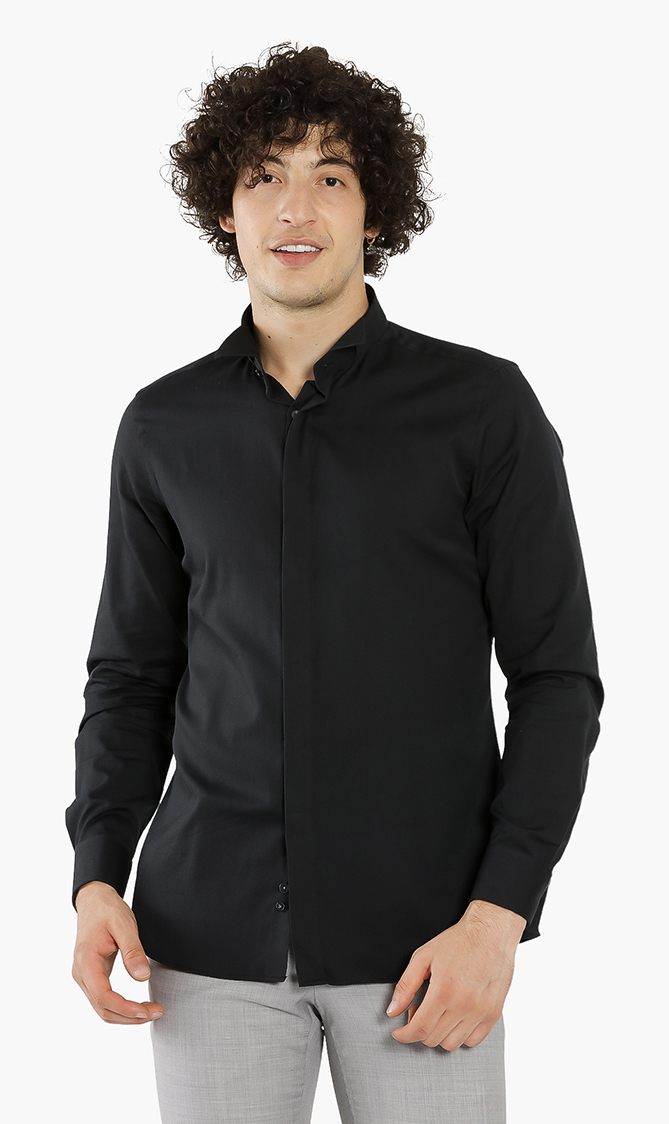 

Pal Zileri Plain Long Sleeves Shirt