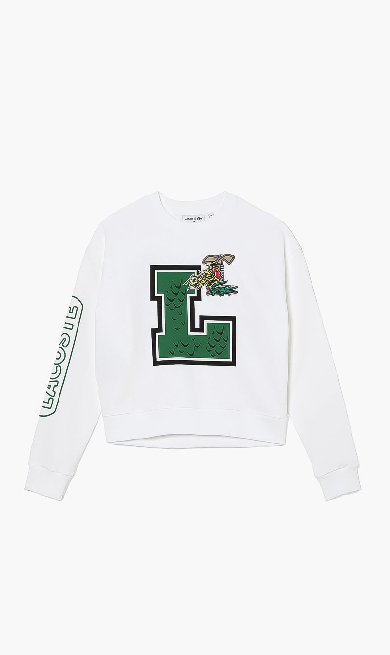 

Loose Fit Oversized Sweatshirt, White
