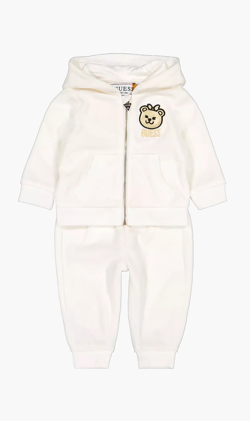 

Teddy Bear Printed Set, White