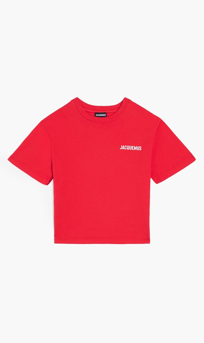 

Jacquemus Red Logo T-shirt | The Deal Outlet