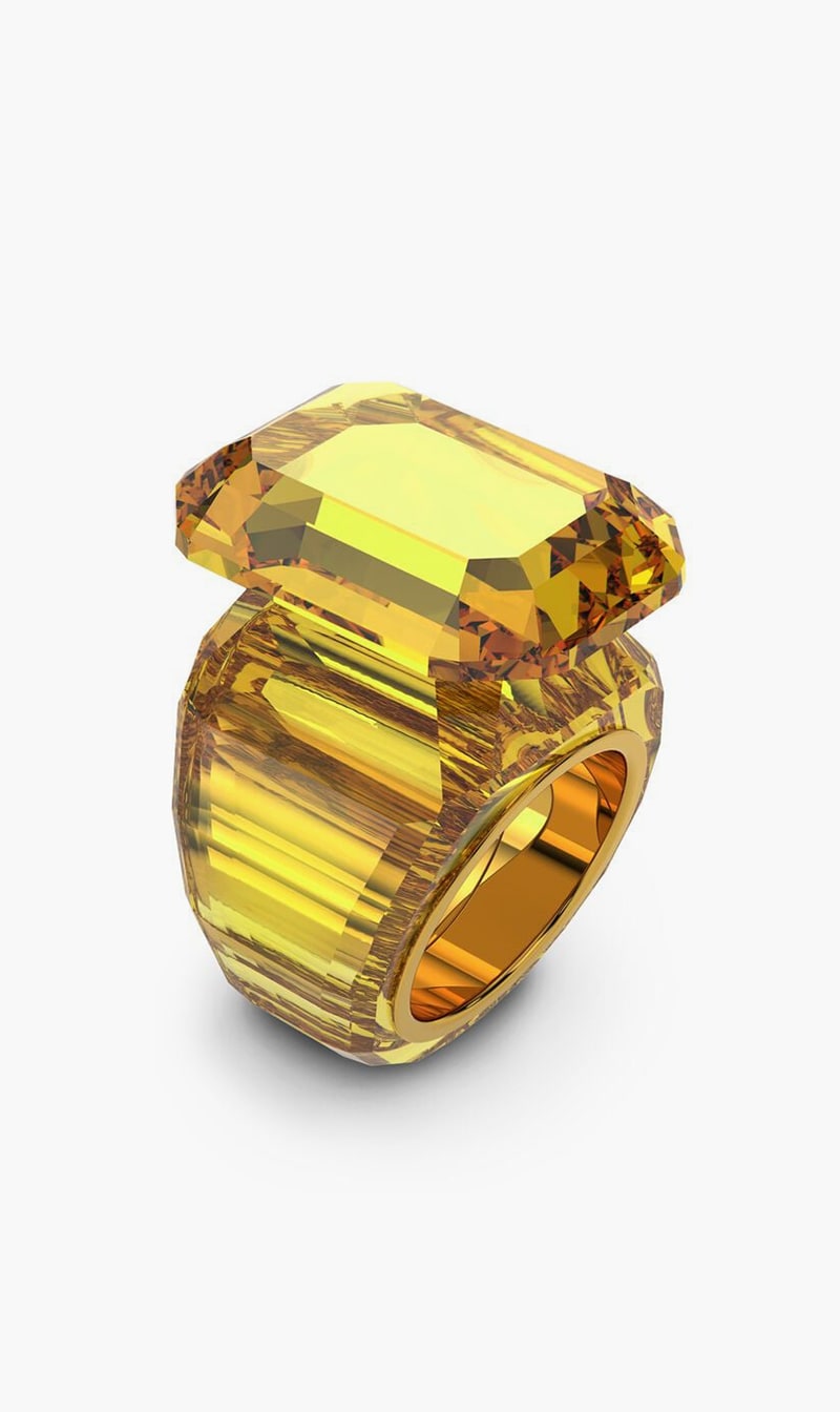 

Lucent Crystal Ring, Gold