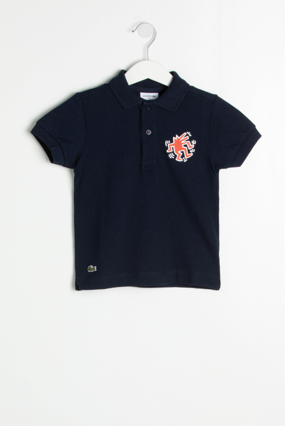 

LACOSTE Keith Haring Print Relaxed Fit Polo Shirt