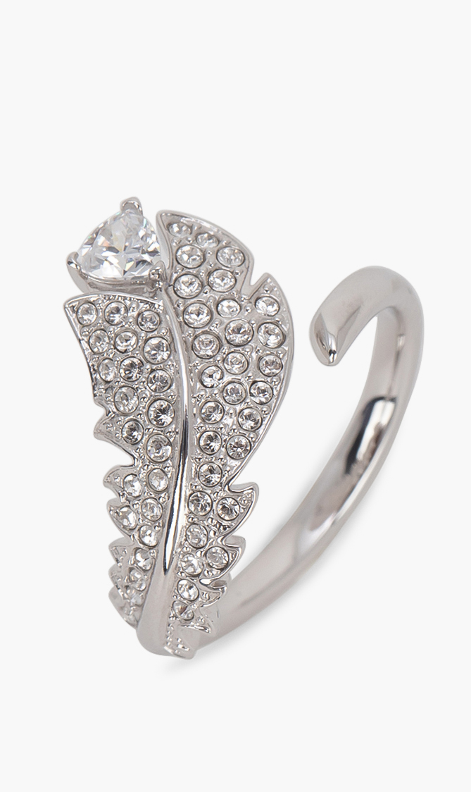 

Swarovski Simple Embellished Ring, 55 Mm