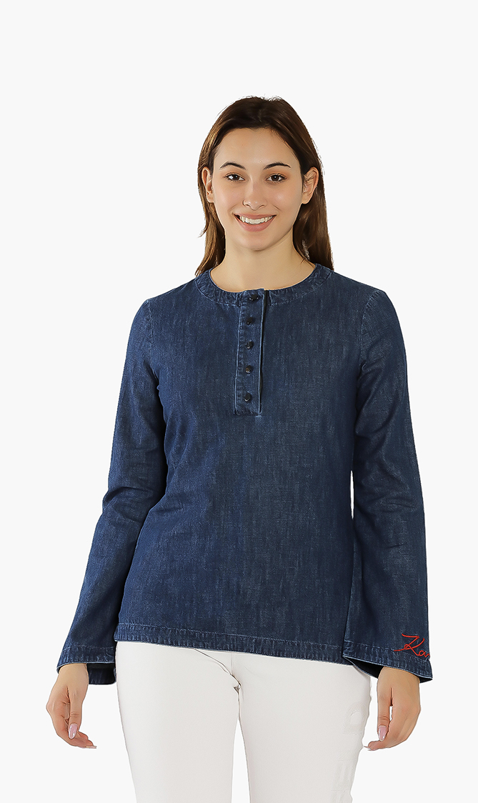 

Denim Long Sleeves Shirt