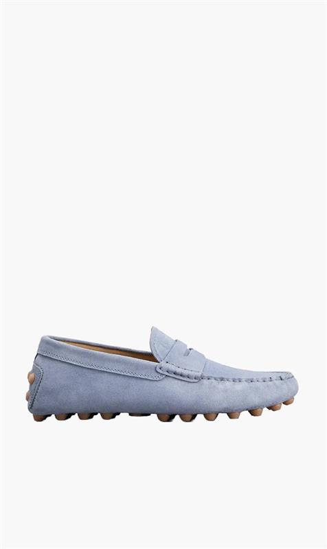 

Tod's Grey Gommino Bubble Loafers for Men | The Deal Outlet