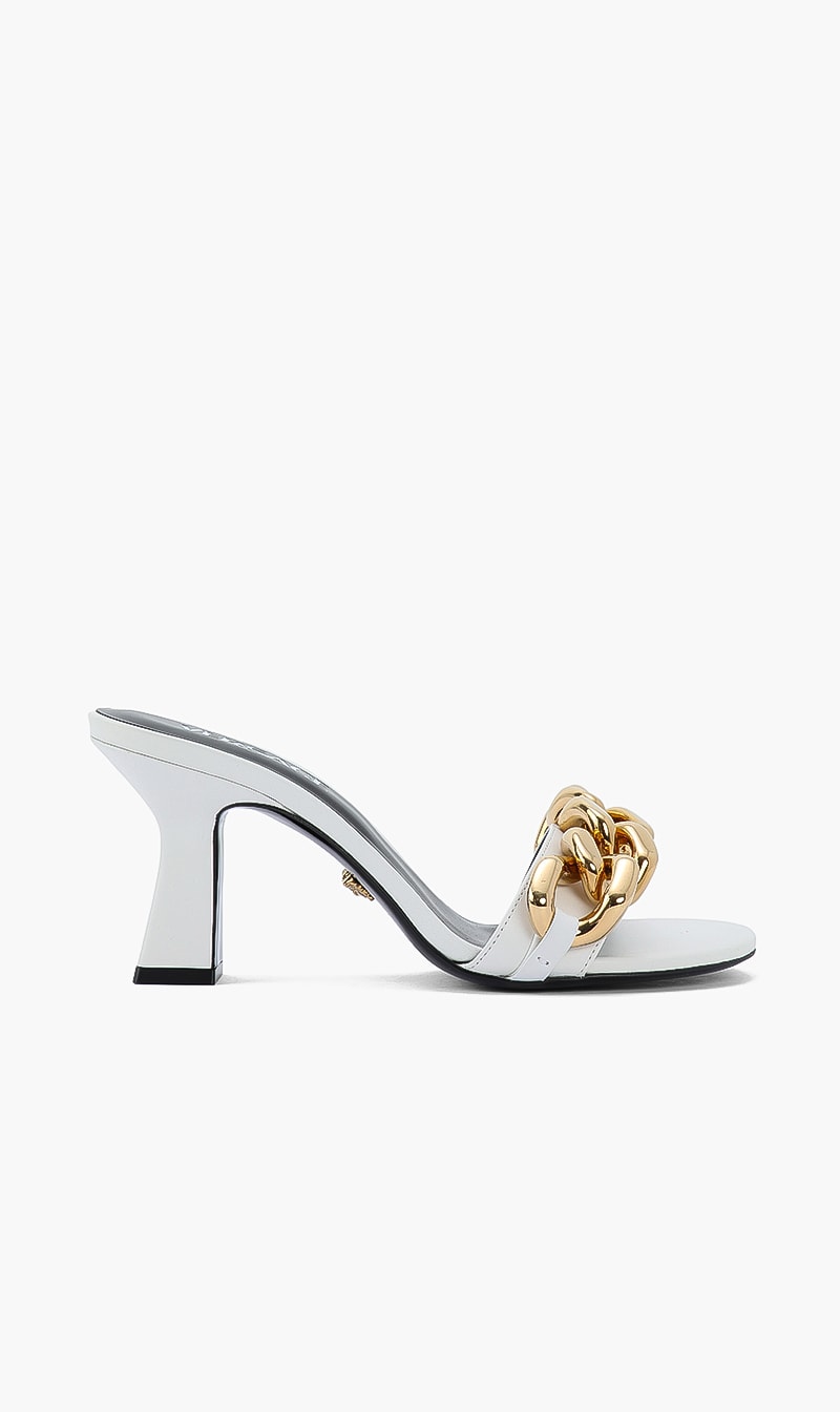 

Bianco Vitellino Sandals, White
