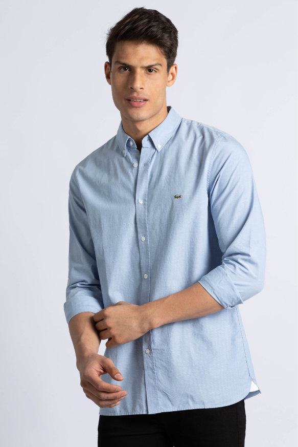 

Lacoste Slim Fit Print Poplin Shirt