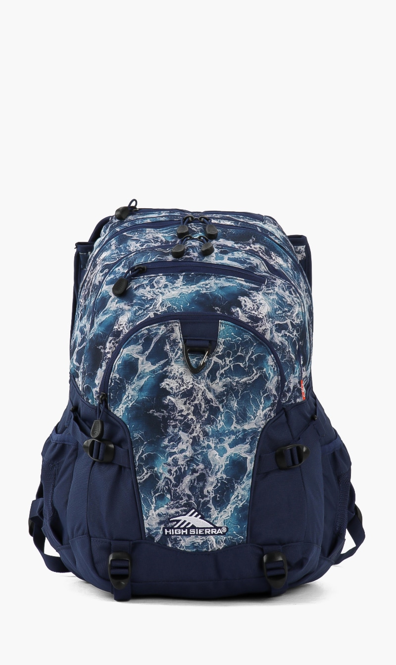 

Cloud Print Backpack, Blue