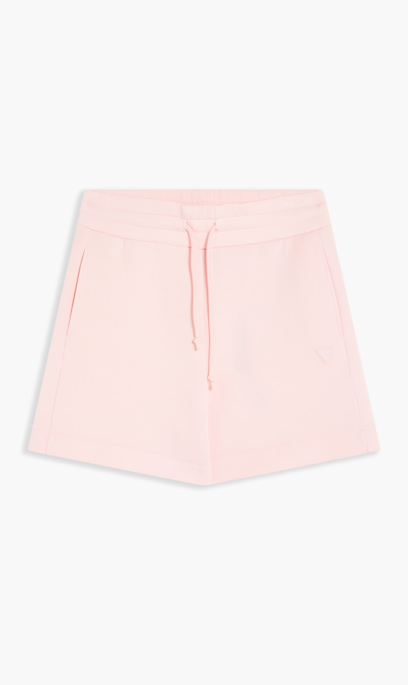 

Guess Pink Elly Shorts Eco Soft Tech Scuba for Women | The Deal Outlet