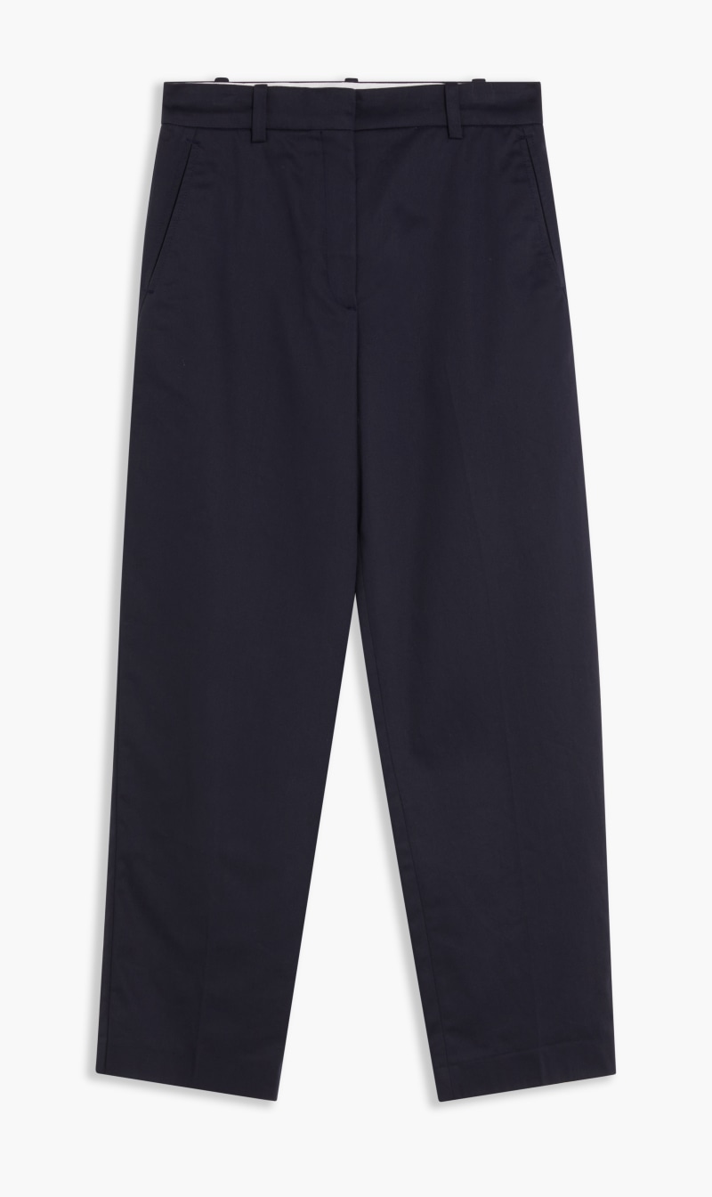 

Kenzo Blue Tailored Cropped Pant for Women | The Deal Outlet