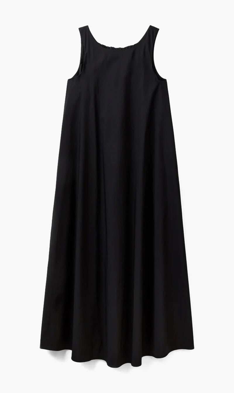 Black United Colors Of Benetton Blue Long Sleeveless Dress for Women