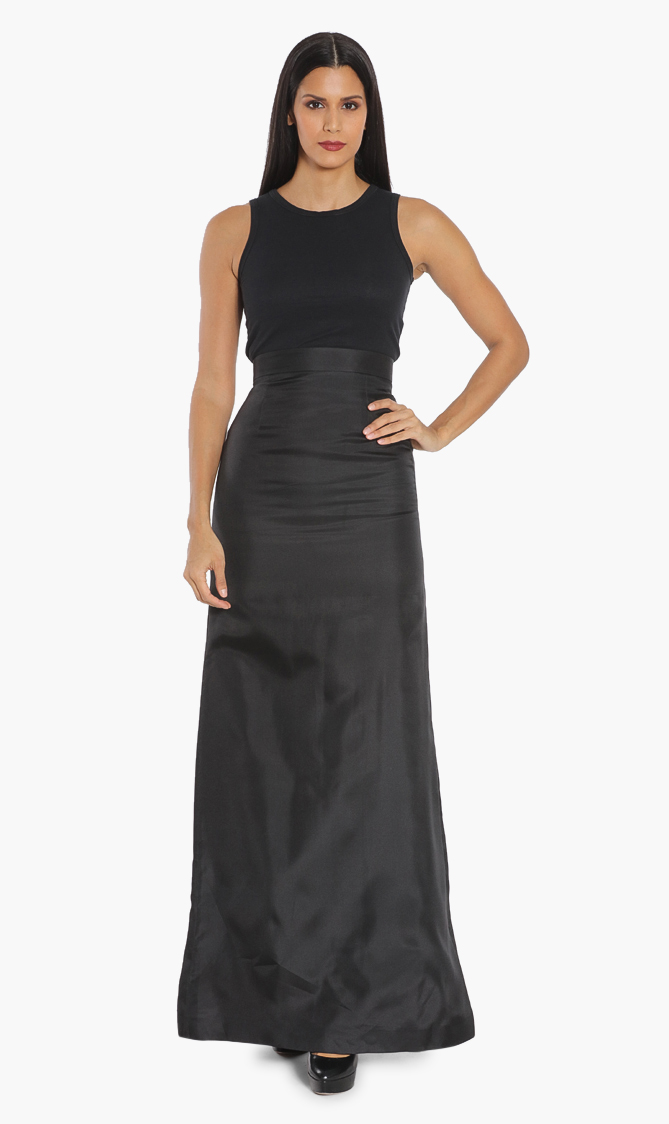 

Dsquared2 Plain Long Silk Skirt