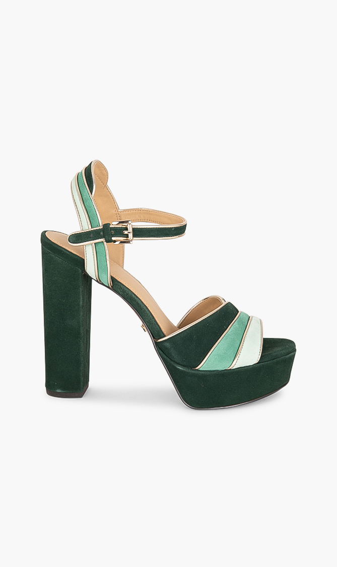 

Michael Kors Harper Suede Platform Sandals