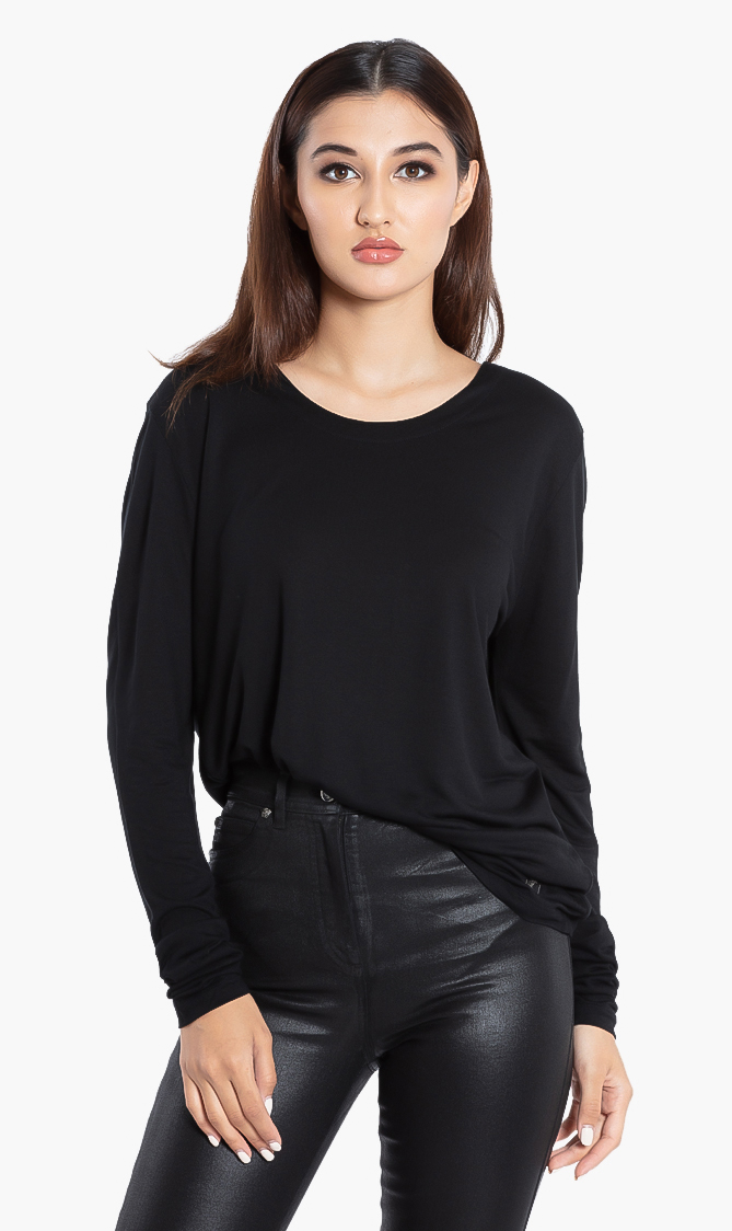 

VERSACE Plain Long Sleeves T-shirt