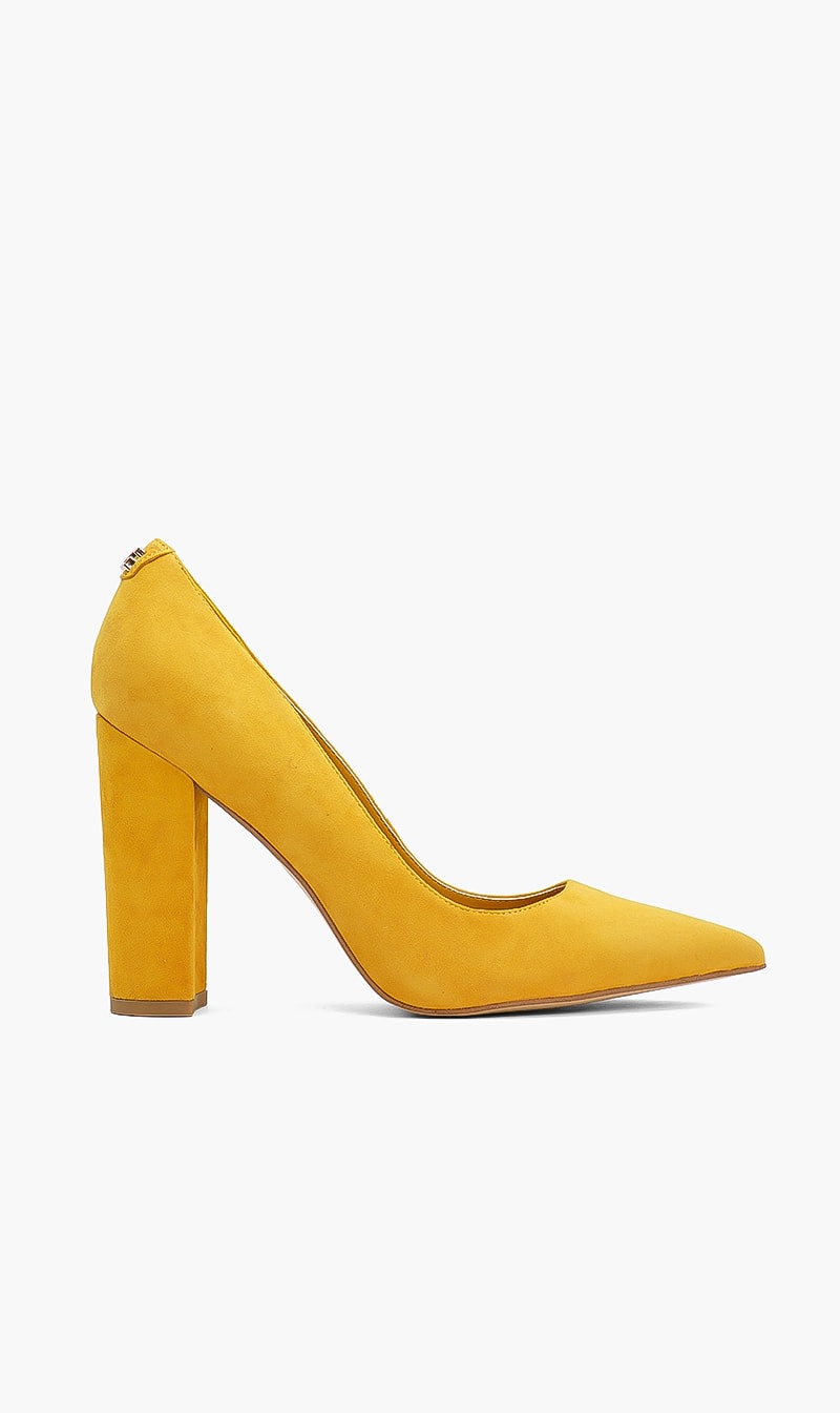 

Bagail Pointed Toe Heels, Yellow