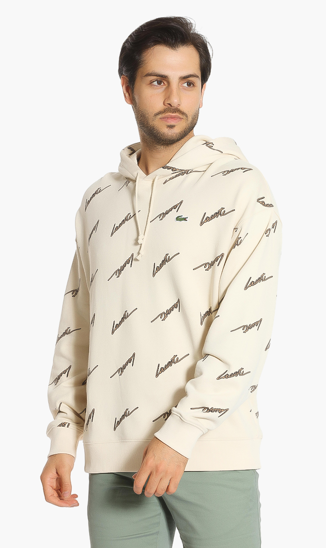 

Lacoste Live Logo Print Hoodie