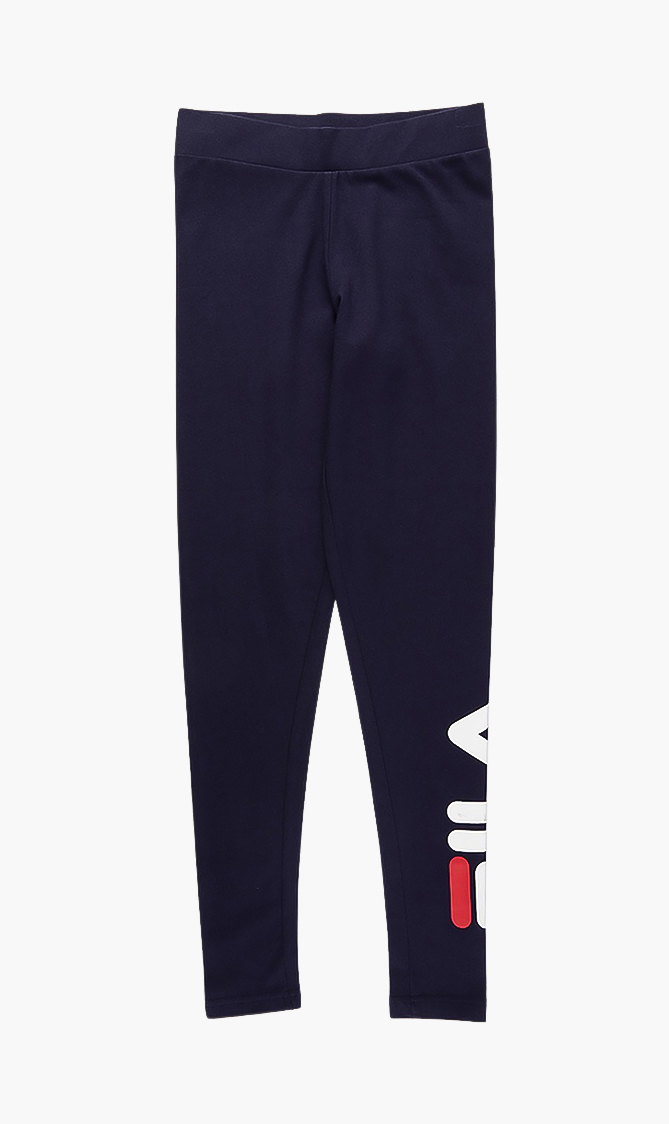 Beba Cotton Leggings, Blue