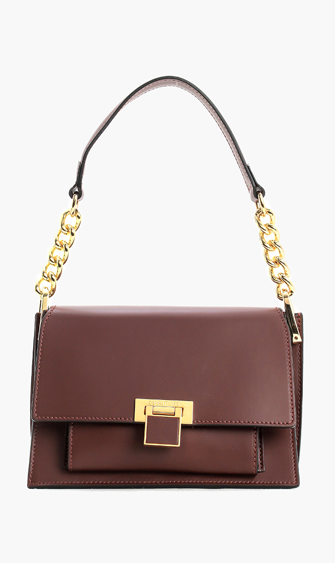 

Cerrutis Leather Flap Bag