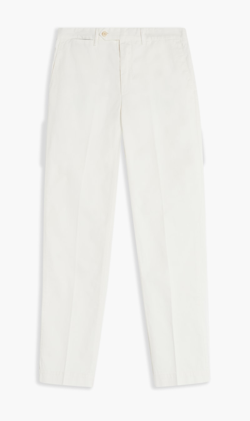 

Hackett London White Core Sanderson Tailored Chino for Men | The Deal Outlet
