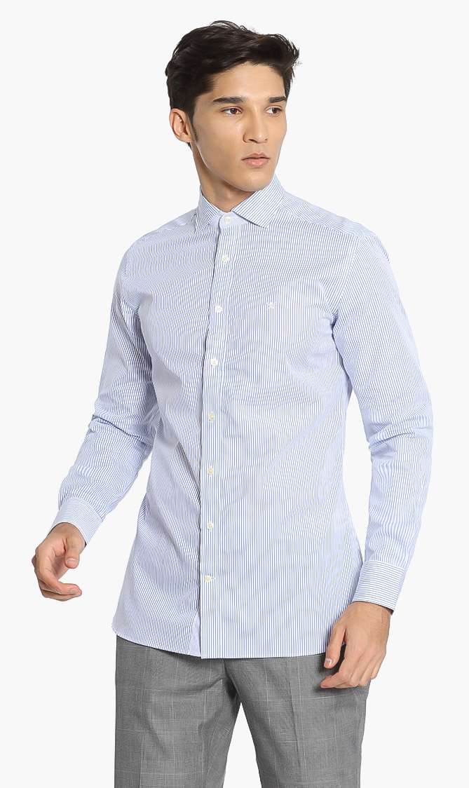 

Hackett London Painterly Stripe Slim Fit Shirt