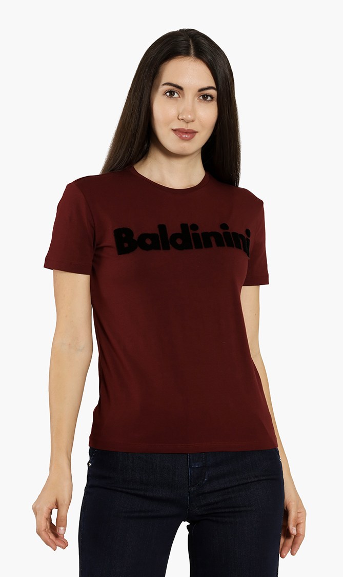 

Embossed Logo T-shirt, Red