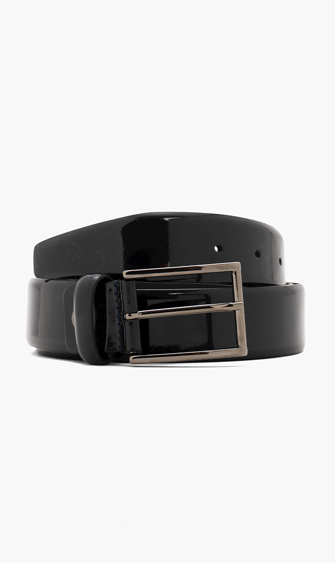 

Pal Zileri Glossy Leather Belt