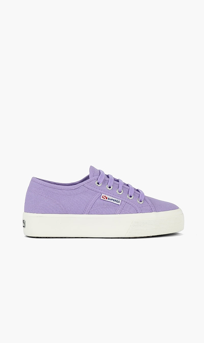 

Superga Purple Mid Platform Sneakers | The Deal Outlet