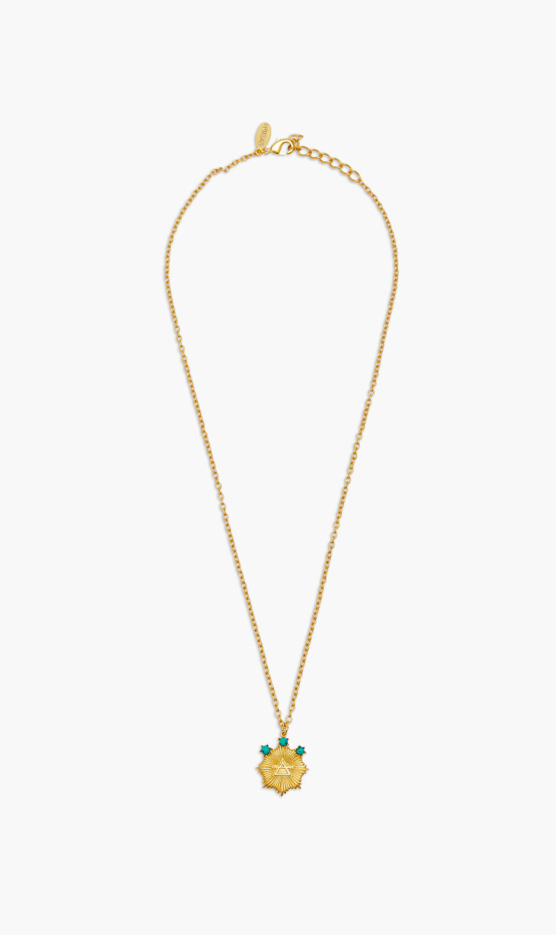 

Zariin Gold Element Of Airnecklace for Women | The Deal Outlet
