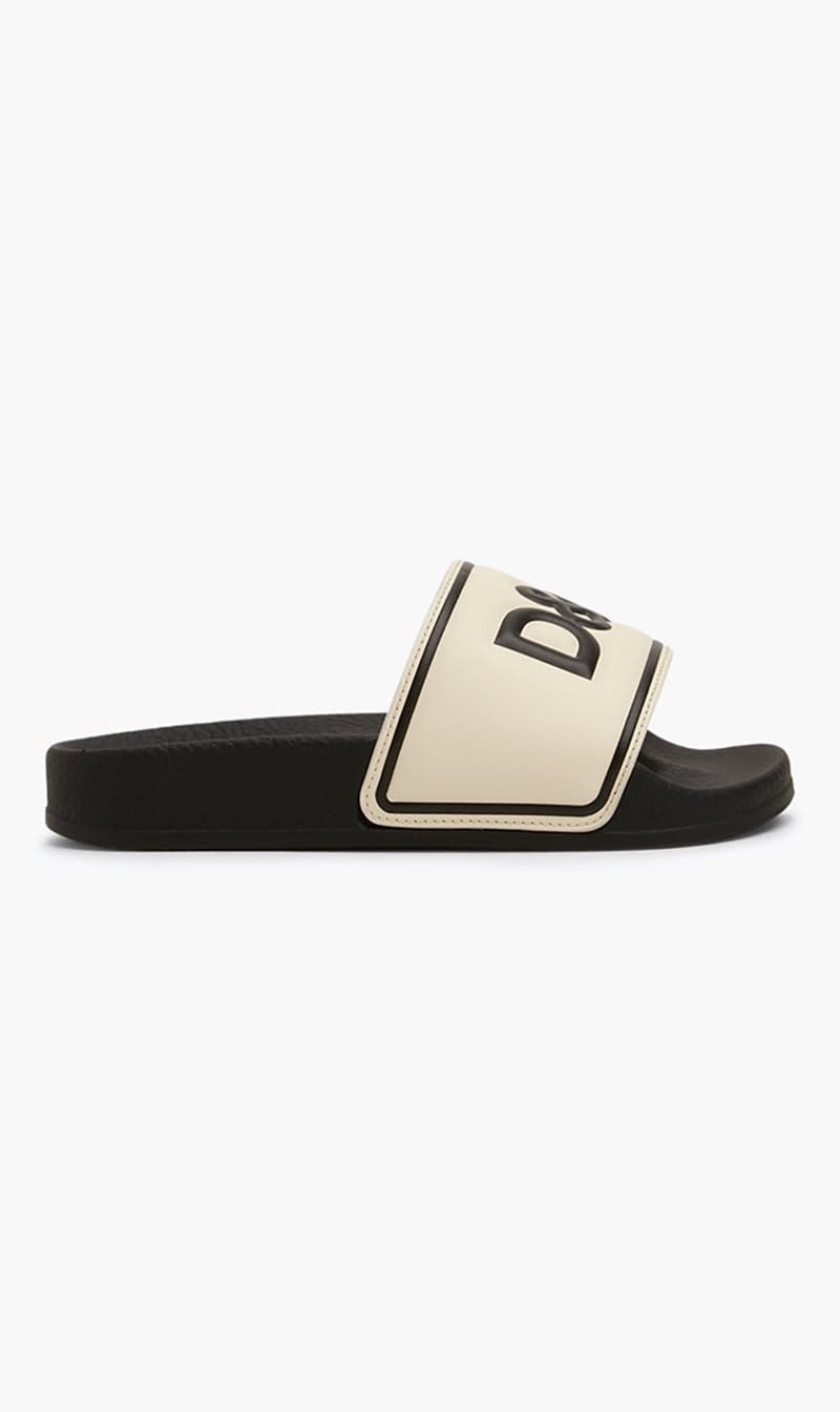 

Dolce & Gabbana Multi-color Logo Slides for Boys | The Deal Outlet