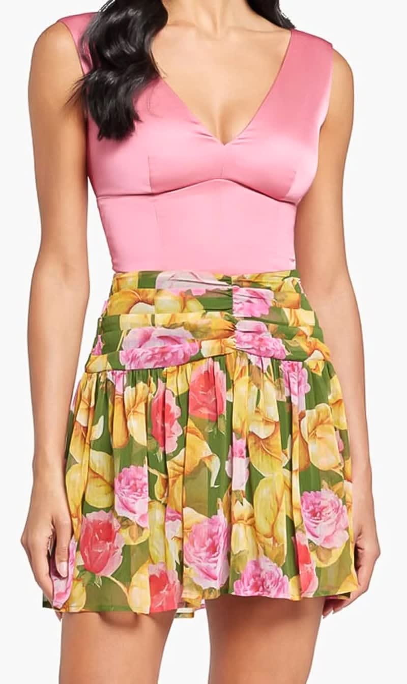 

Guess Multi-color Bianca Mini Skirt for Women | The Deal Outlet