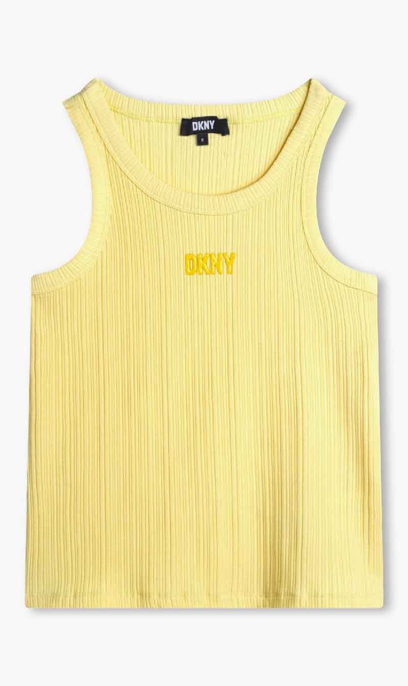 

Dkny Yellow Singlet Top for Girls | The Deal Outlet