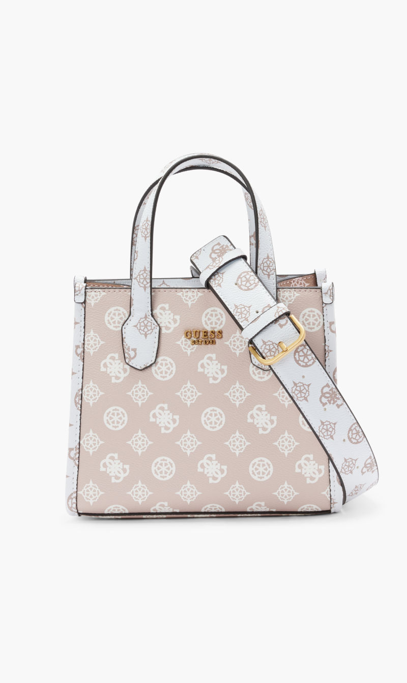 

Guess Red Silvana 2 Cmprtmnt Mini Tote for Women | The Deal Outlet