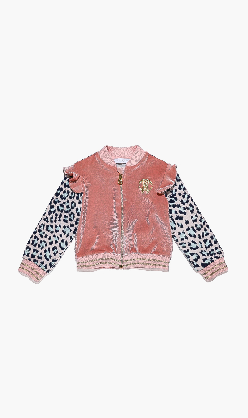

Leo Punk Print Bomber Jacket