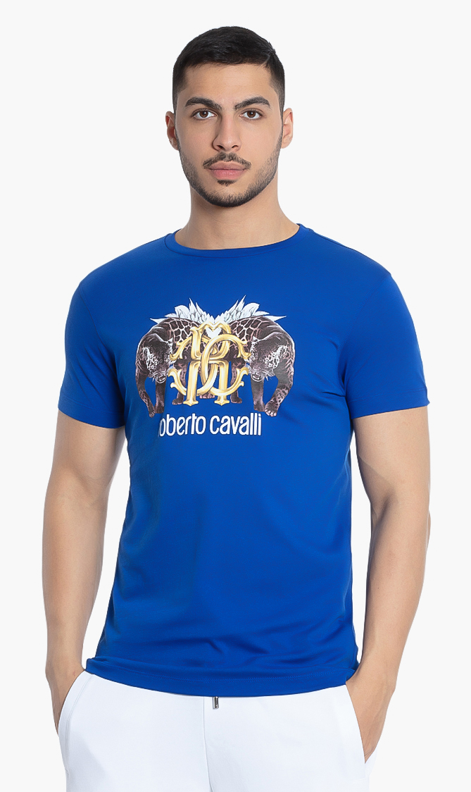 

Roberto Cavalli Leopard Print T-shirt