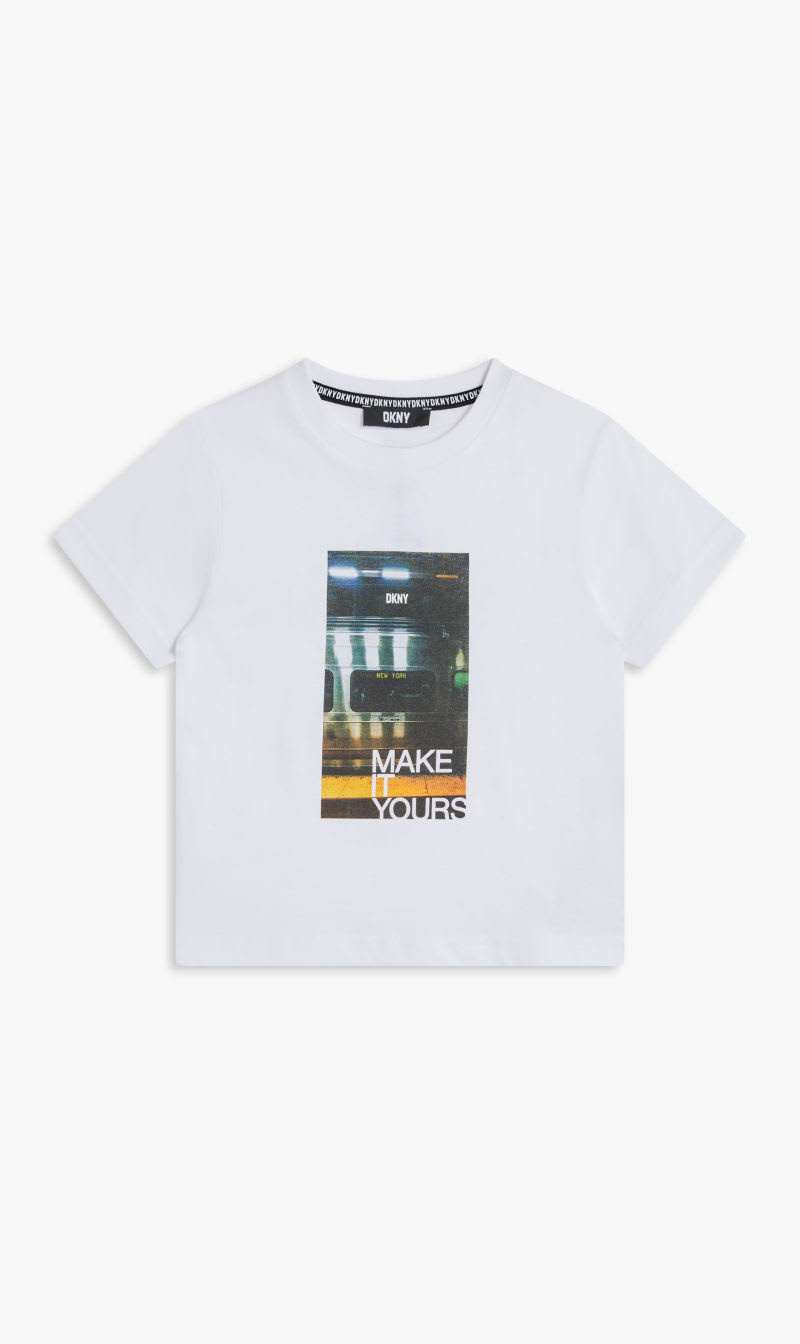 

Dkny White Ss Tee-shirt for Boys | The Deal Outlet