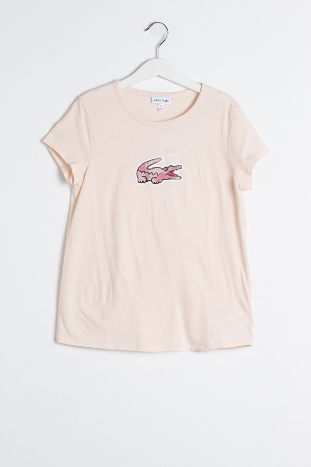 

LACOSTE Printed Logo Short Sleeves T-shirt
