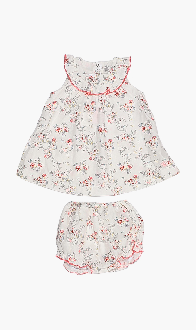 

Floral Print Dress Set