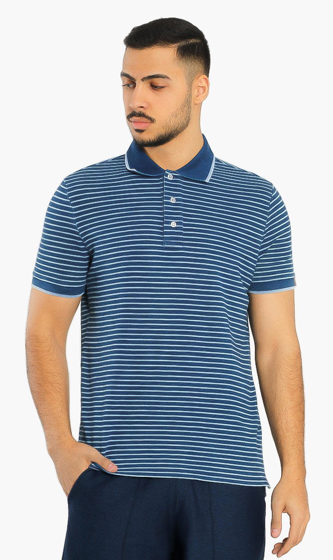 

Jacob Cohen Striped Polo Shirt