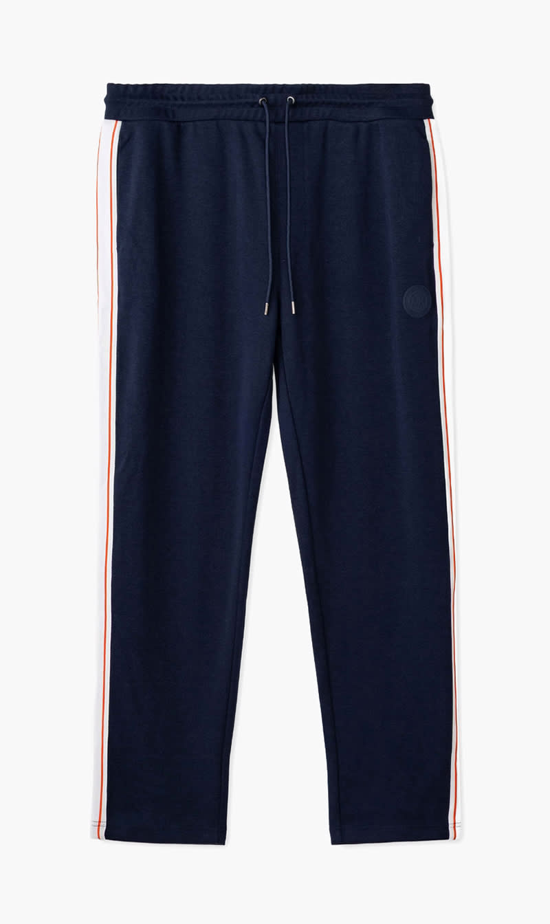 

Michael Kors Blue Mesh Stripe Joggers for Men | The Deal Outlet