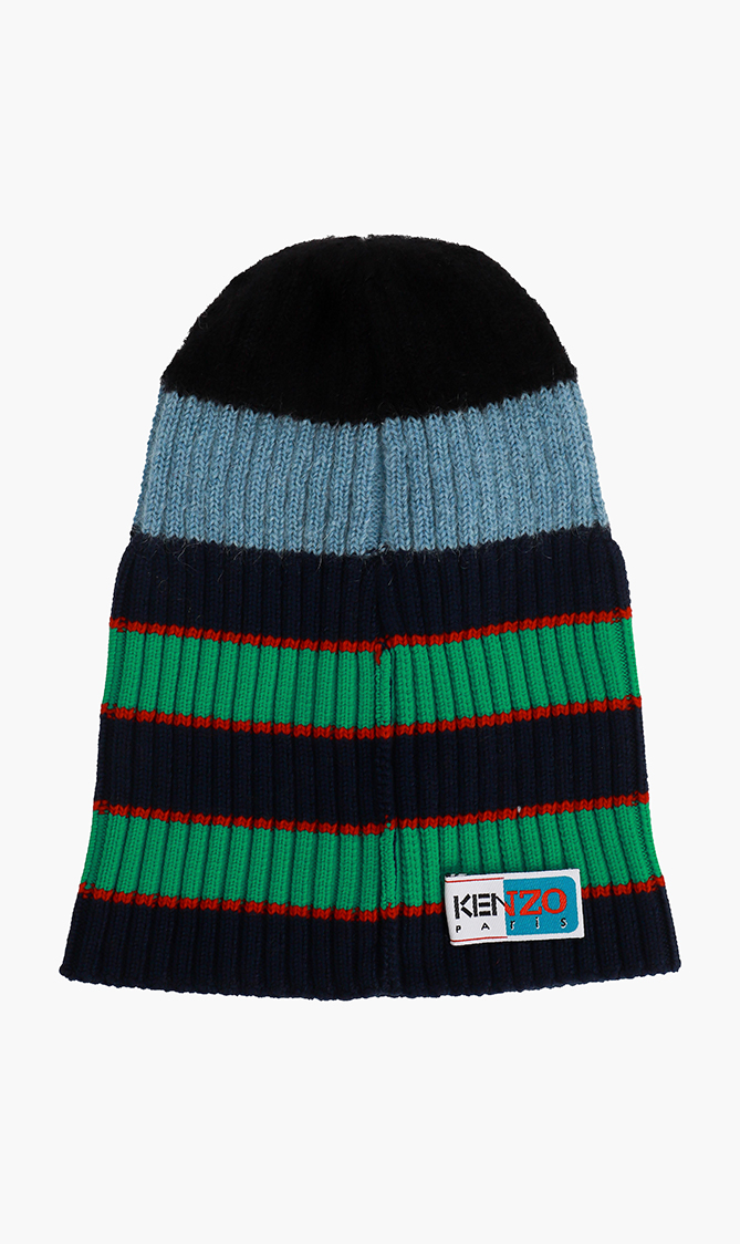 

Striped Knitted Beanie