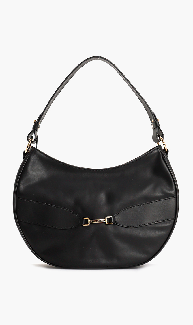 

Cerruti Alba Leather Hobo Bag