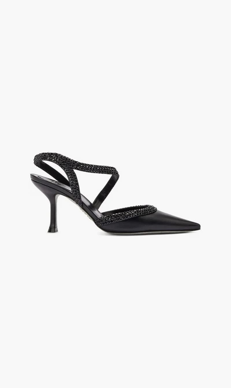 

Rene Caovilla Black Lidia Pumps for Women | The Deal Outlet