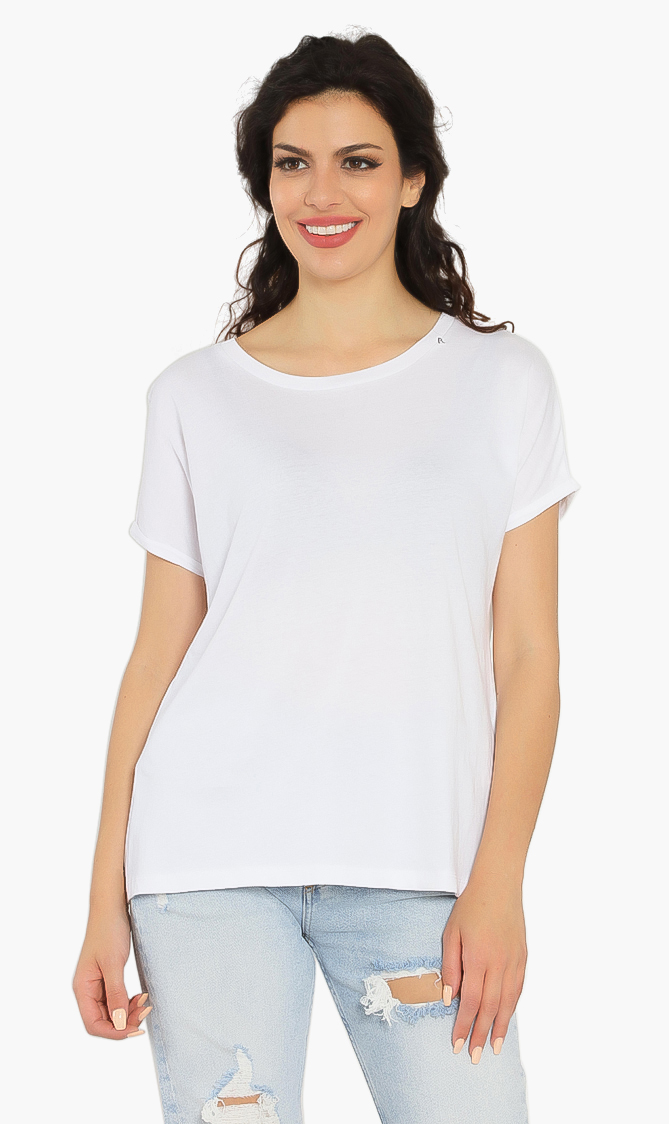 

Solid Crew Neck T-shirt