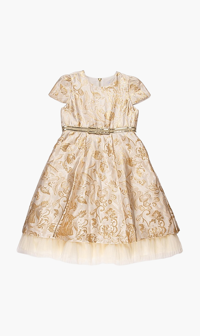 

Graci Jacquard Print Dress